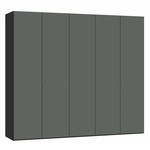 Jutzler Verde Draaideurkast Glas 5 deurs Jutzler Verde Draaideurkast Glas 5 deurs