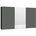 Jutzler Verde Schuifdeurkast Glas 379 cm Jutzler Verde Schuifdeurkast Glas 379 cm