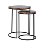 Dalton Bijzettafel Set Rond Dalton Bijzettafel Set Rond