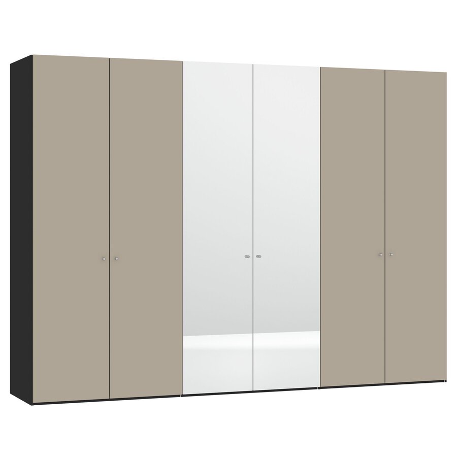 Tagu Draaideurkast Glas met Zes Deuren Tagu Draaideurkast Glas met Zes Deuren