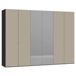 Jutzler Kazi Draaideurkast Glas met Zes Deuren Jutzler Kazi Draaideurkast Glas met Zes Deuren