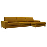 Sits Quattro 2-zits + Chaiselongue Mosterd