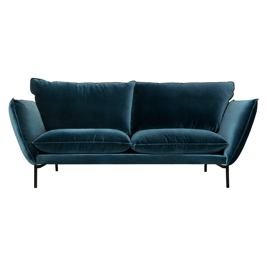 Hugo 3-zits Bank Blauw Hugo 3-zits Bank Blauw