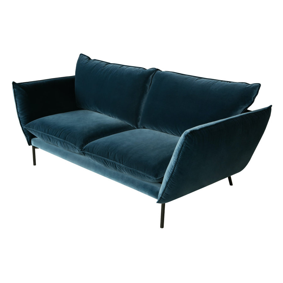 Hugo 3-zits Bank Blauw Hugo 3-zits Bank Blauw