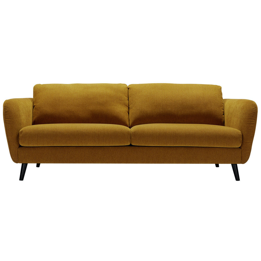 Polly 3-zits Bank Mosterdgeel Polly 3-zits Bank Mosterdgeel
