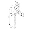 2x Plieger Vigour Derby XS  Wastafelmengkraan