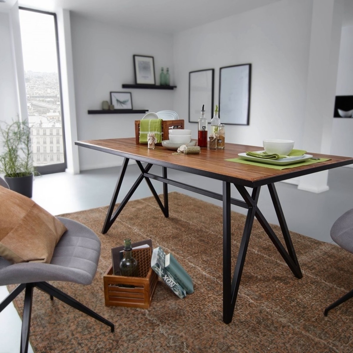 Industriele Eettafels Bij Furnea Stoer Krachtig Stevig Uniek