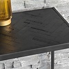 Black Herringbone Salontafel Set Large