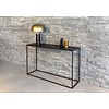 Black Herringbone Sidetable