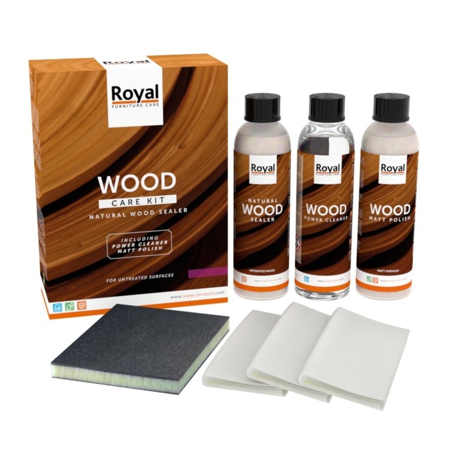 Natural Wood Sealer - Wood Care Kit Natural Wood Sealer - Wood Care Kit