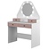 Vanity Star Kaptafel Roze / Wit