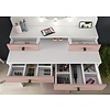 Vanity Star Kaptafel Roze / Wit