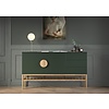 Scoop Dressoir Groen / Eiken