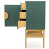 Scoop Dressoir Groen / Eiken