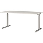 Germania Profi 160 cm Bureautafel Lichtgrijs / Zilver Germania Profi 160 cm Bureautafel Lichtgrijs / Zilver