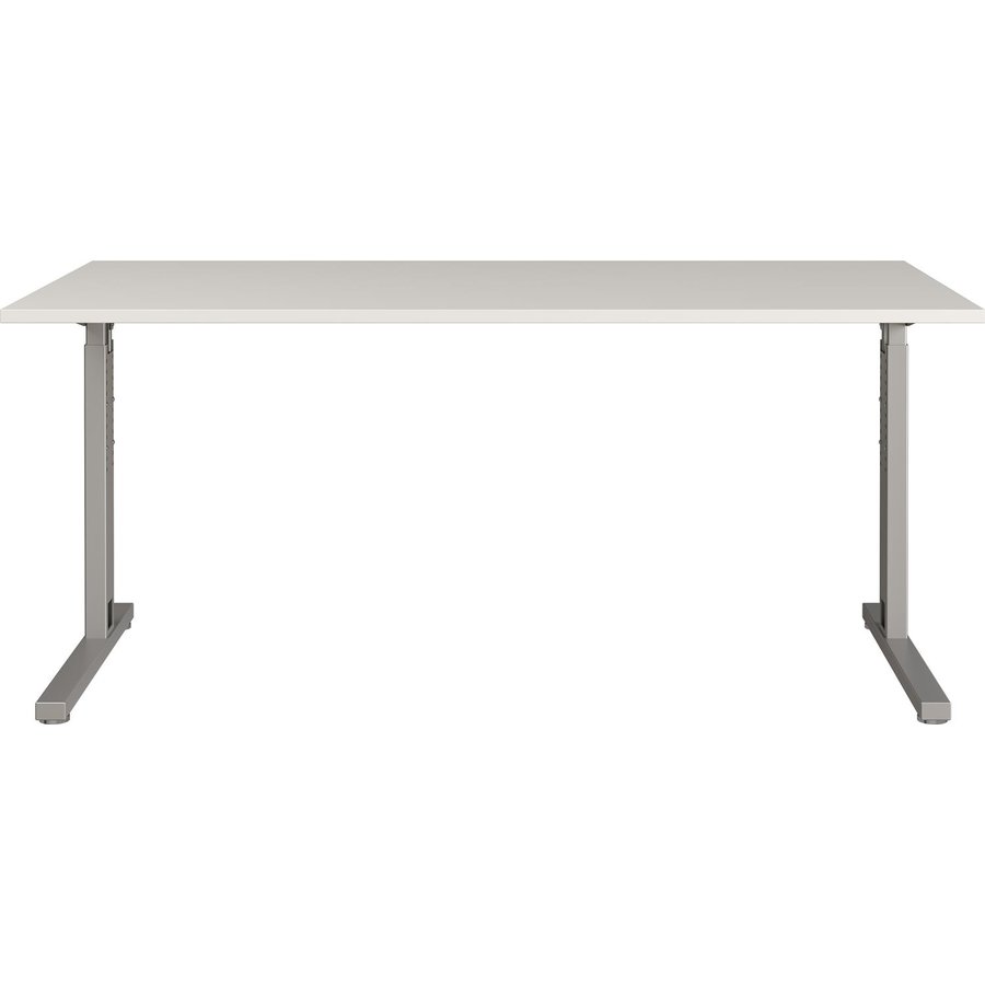 Profi 160 cm Bureautafel Lichtgrijs / Zilver Profi 160 cm Bureautafel Lichtgrijs / Zilver