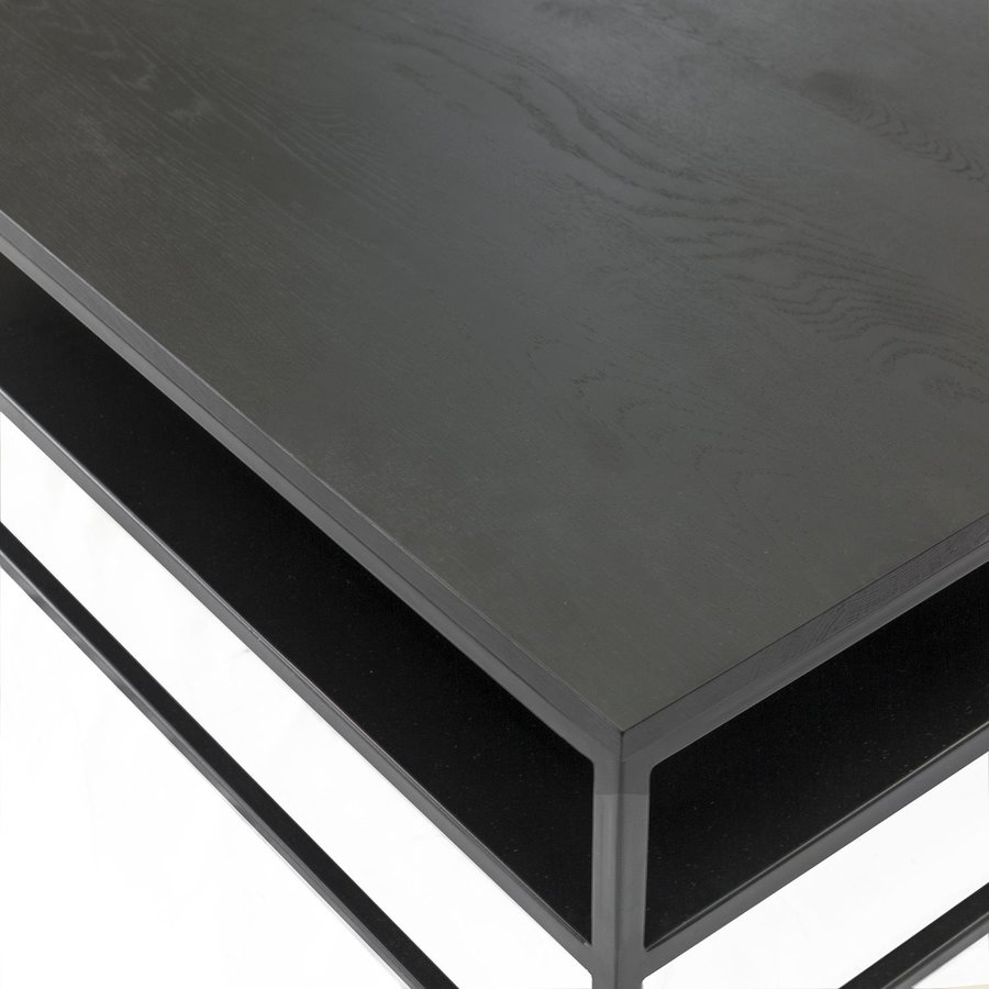 Rovero Nachtkastje Zwart Rovero Nachtkastje Zwart