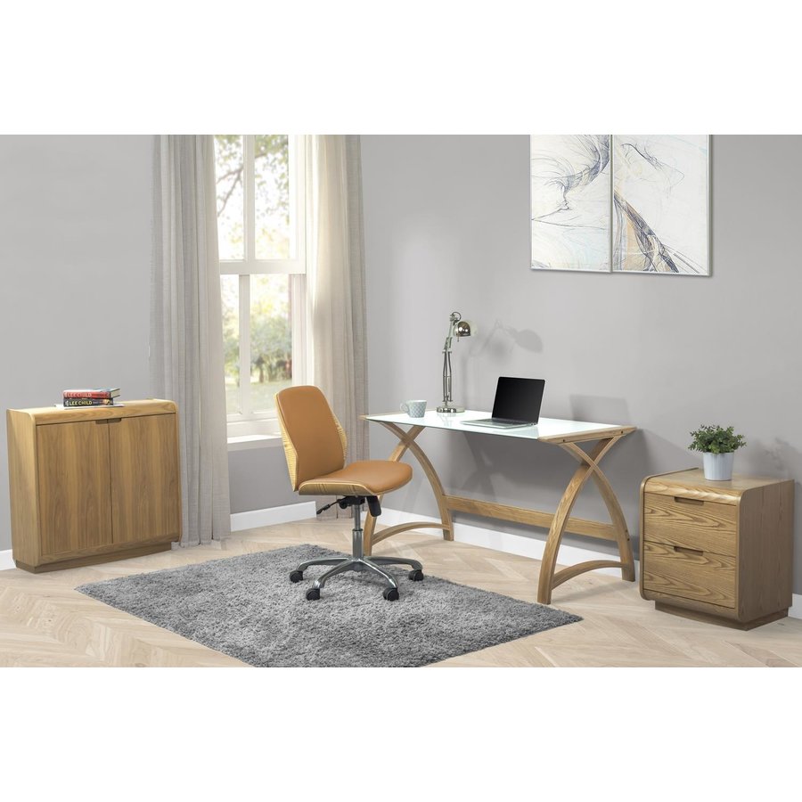 Manhattan Bureaustoel Eiken Manhattan Bureaustoel Eiken