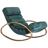 Lounger Relaxfauteuil Velvet Groen