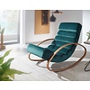 Lounger Relaxfauteuil Velvet Groen