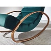 Lounger Relaxfauteuil Velvet Groen