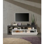 Benvenuto Design Hamburg TV-meubel Wit / Oxid Benvenuto Design Hamburg TV-meubel Wit / Oxid