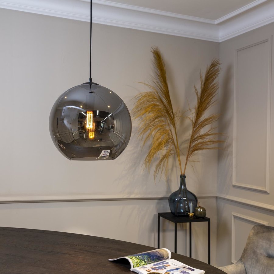 Shelbey Hanglamp Smoke Glas Shelbey Hanglamp Smoke Glas