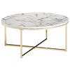 Lily Salontafel Rond Wit