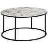 Daphne Salontafel Rond Wit