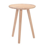 Sits Love Ronde Bijzettafel Blank Eiken Sits Love Ronde Bijzettafel Blank Eiken