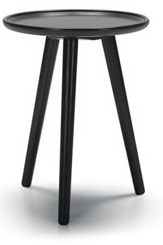 Sits Love Ronde Bijzettafel Zwart Eiken