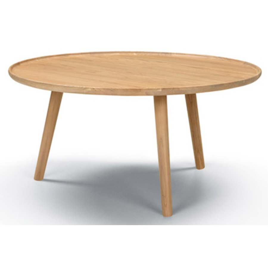 Love Ronde Salontafel Naturel Eiken Love Ronde Salontafel Naturel Eiken