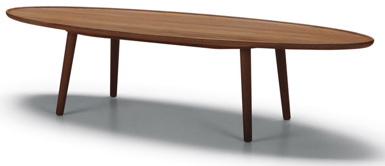 Sits Love Ovale Salontafel Walnoot
