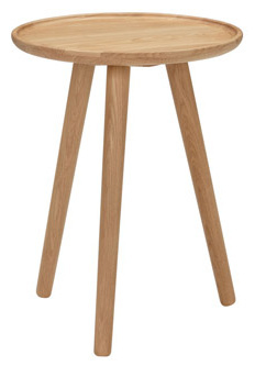 Sits Love Ronde Bijzettafel Naturel Eiken