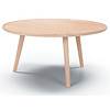 Love Ronde Salontafel Blank Eiken