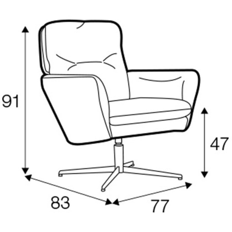 Amy Fauteuil Naturel Amy Fauteuil Naturel