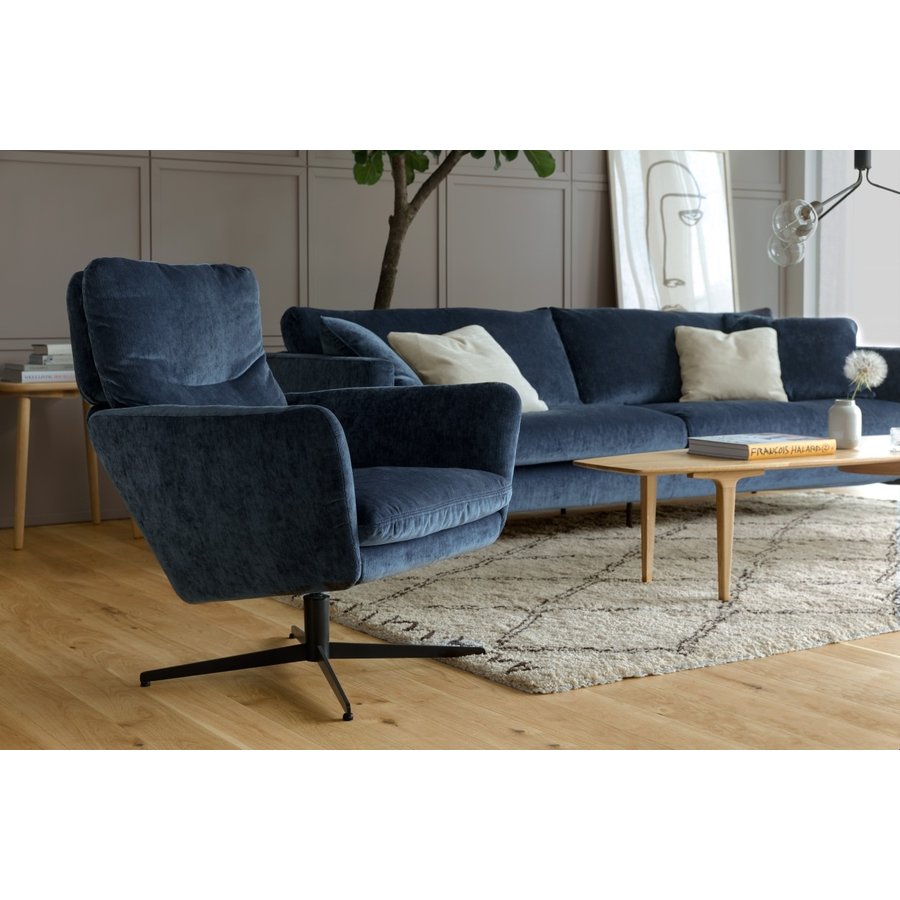Amy Fauteuil Donkerblauw Amy Fauteuil Donkerblauw