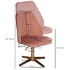 Dante Bureaustoel Roze Dante Bureaustoel Roze