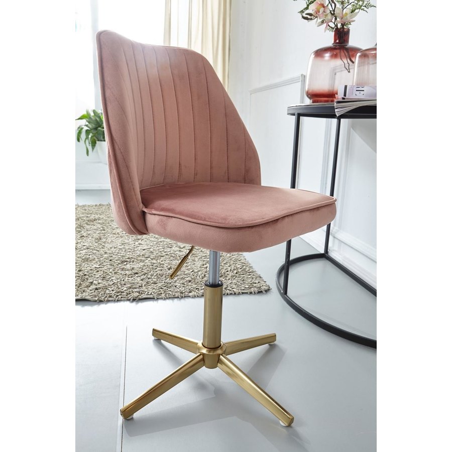 Dante Bureaustoel Roze Dante Bureaustoel Roze