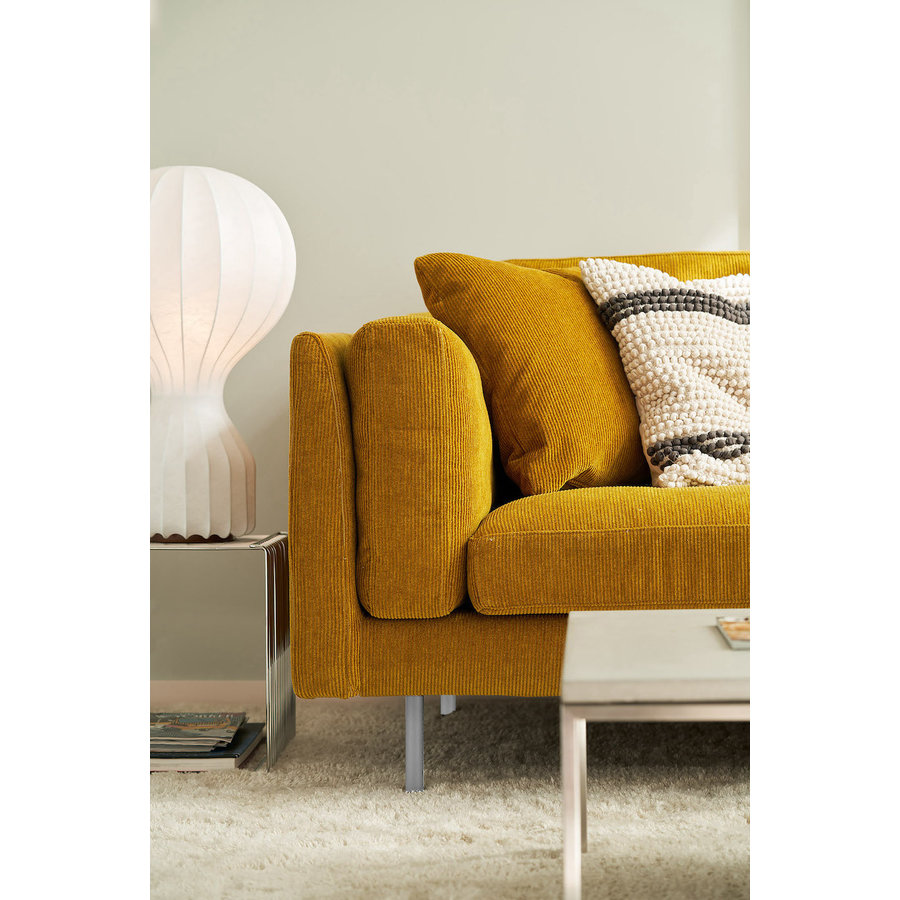 Sigge 3-zits Hoekbank Rechts Mosterdgeel