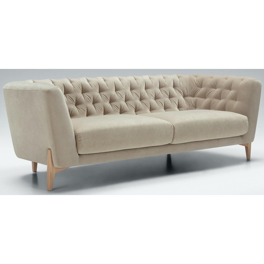 Valentin 3-zits Bank Lichtbeige Valentin 3-zits Bank Lichtbeige