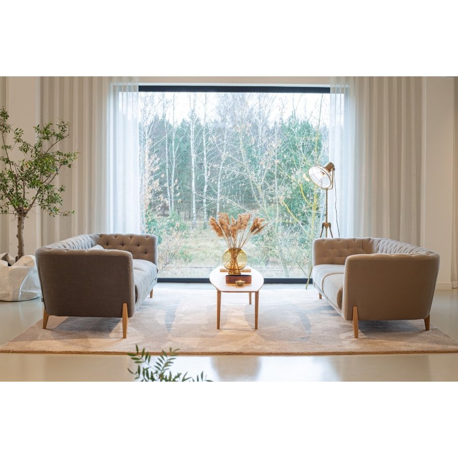 Valentin 3-zits Bank Lichtbeige Valentin 3-zits Bank Lichtbeige