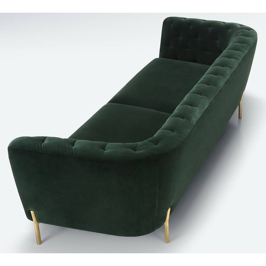 Valentin 4-zits Bank Donkergroen Valentin 4-zits Bank Donkergroen