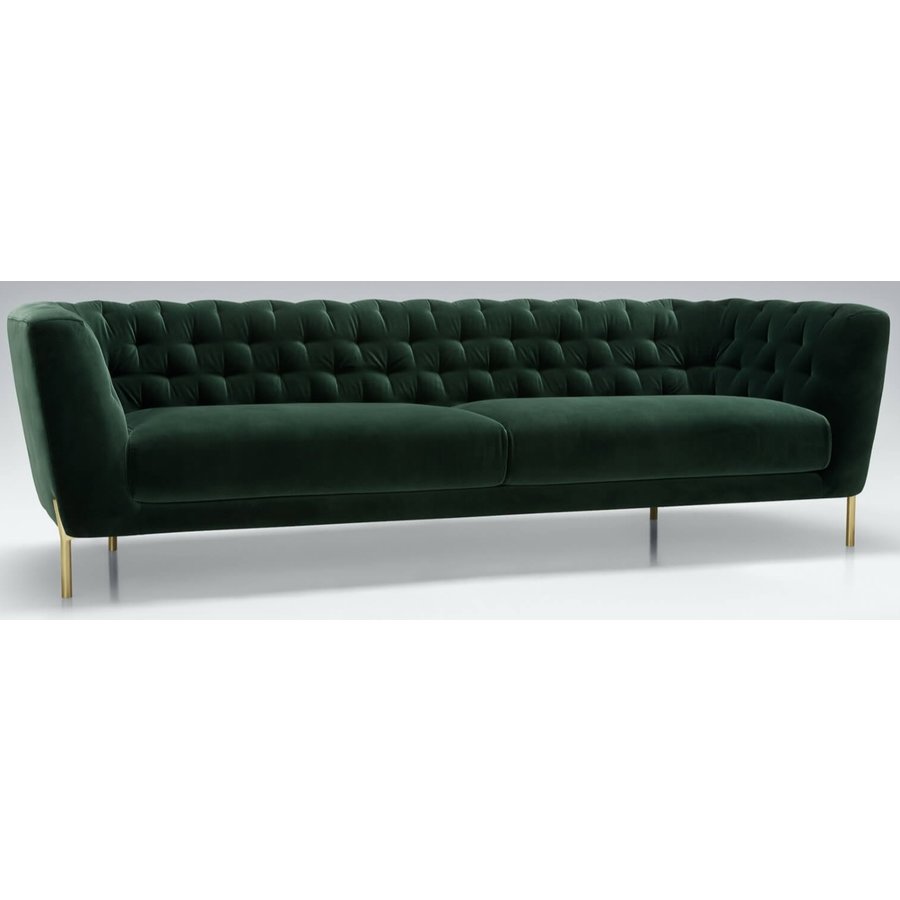 Valentin 4-zits Bank Donkergroen Valentin 4-zits Bank Donkergroen