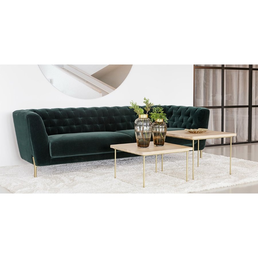 Valentin 4-zits Bank Donkergroen Valentin 4-zits Bank Donkergroen