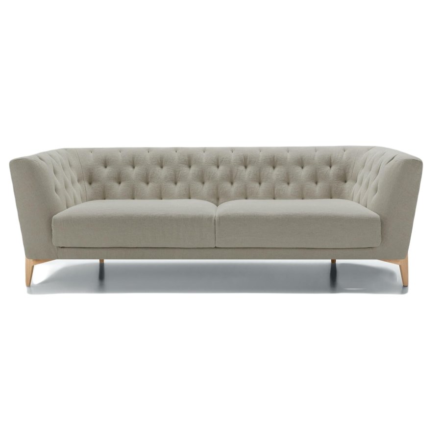 Valentin 4-zits Bank Flax Cream Valentin 4-zits Bank Flax Cream