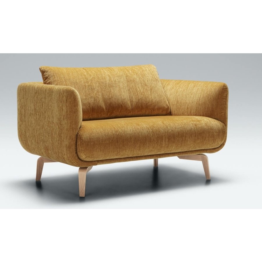 Moa Loveseat Fauteuil Mosterd Moa Loveseat Fauteuil Mosterd