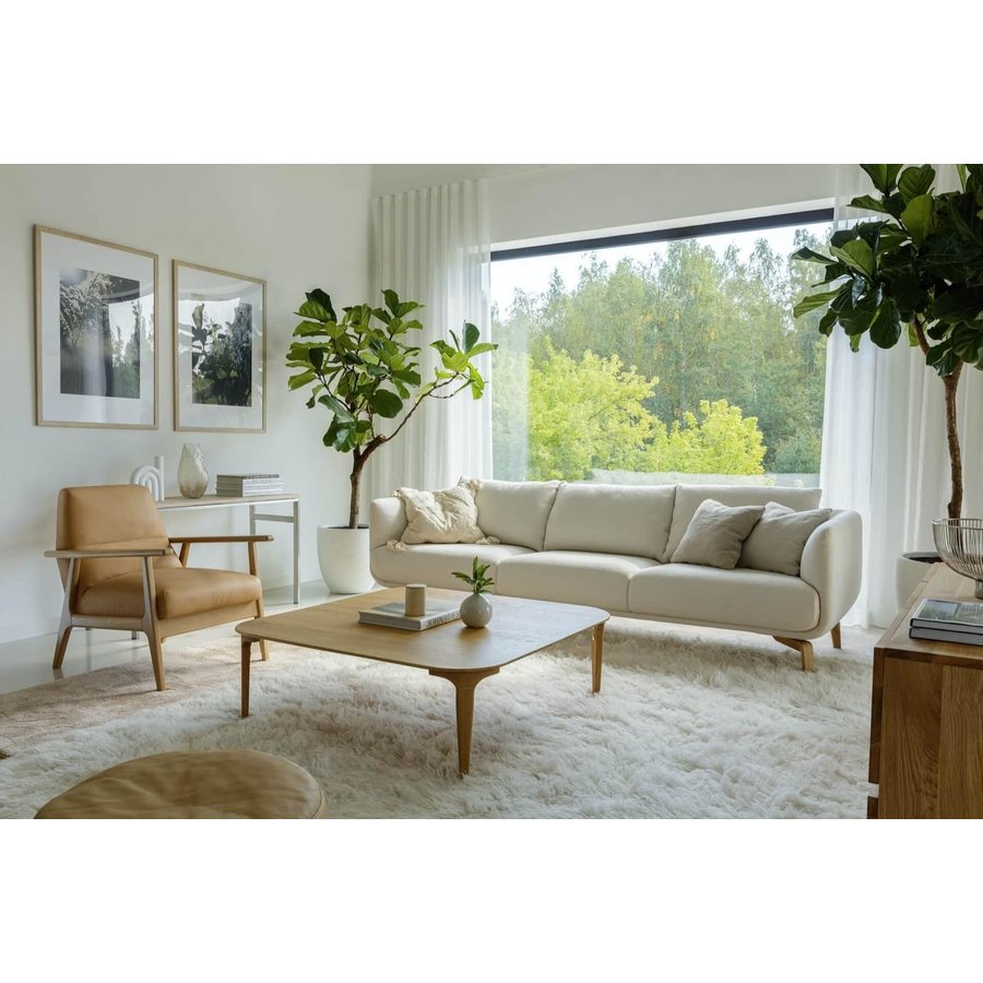 Moa 4-zits Bank Gebroken Wit Moa 4-zits Bank Gebroken Wit