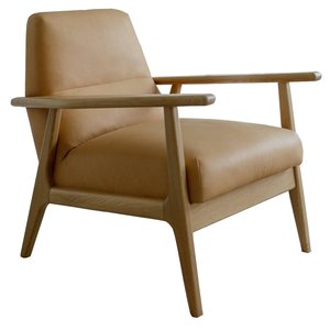 Sits Jack Fauteuil Latte Leder