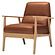 Jack Fauteuil Cognac Leder